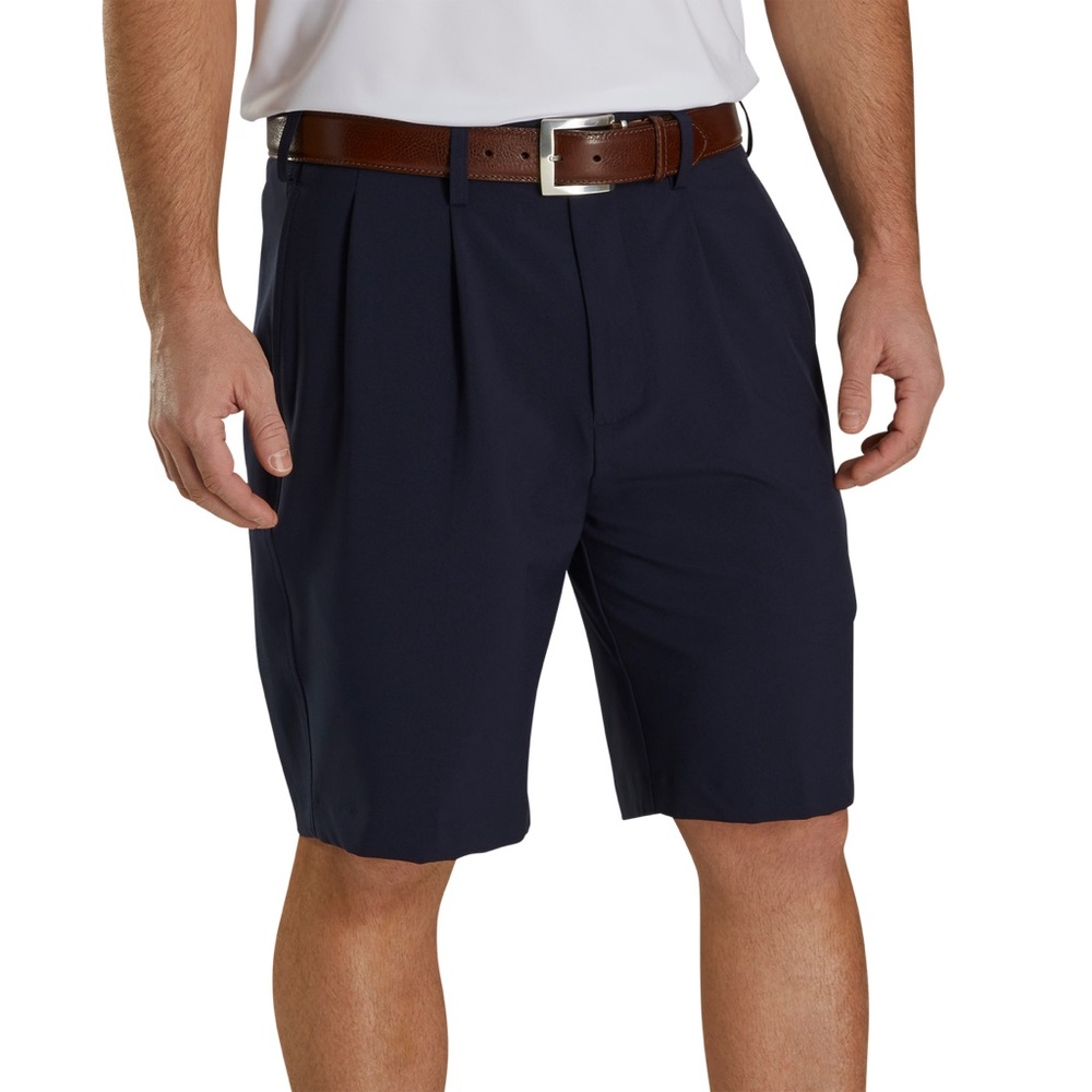 NWOT Footjoy Pleated 9.5" Inseam Performance Golf Shorts Size 34